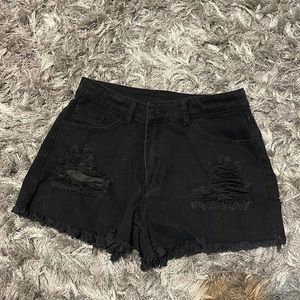 Black Jean Short (Never Worn)